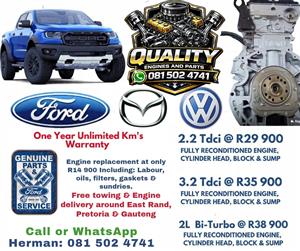 Ford Ranger reconditioned engines