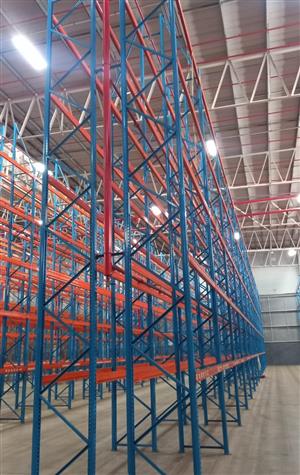 Industrial warehouse racking or Retail shelving bought Or for sale SA 