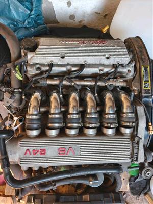 Used Alfa Romeo 155 Saloon AR67301 2.5L Petrol Engine.