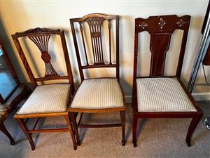 Antique side chairs
