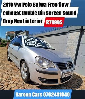 2010 Vw Polo Bujwa Free flow exhaust Double Din 