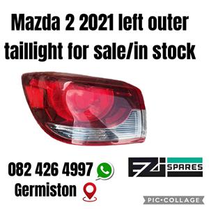 Mazda 2 2021 left outer taillight