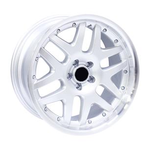 17″ S1503 5/100 Silver Machined Lip Alloy Wheels