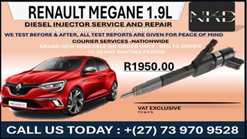 Renault Megane 1.9L Diesel Injectors 