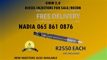 GWM 2.0 DELPHI DIESEL INJECTORS FOR SALE - NATIONWIDE