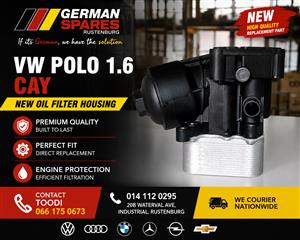 VW POLO 1.6 CAY NEW OIL FILTER HOUSING 