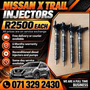 NISSAN XTRAIL 2.0 INJECTORS FOR SALE WITH WARRANTY 