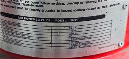 Airless Spray Industrial 60-1 Ratio