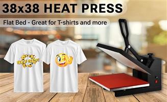 Heat press (38cm x 38cm)