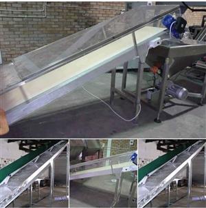 Incline or decline conveyors