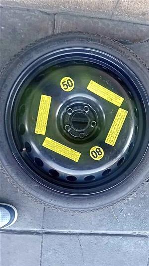 20 Inch spare wheel biscuits for Audi  & Mercedes Benz 5 by 112 pcd 