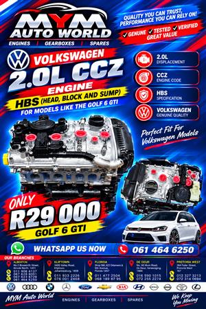 VW 2.0L CCZ ENGINE