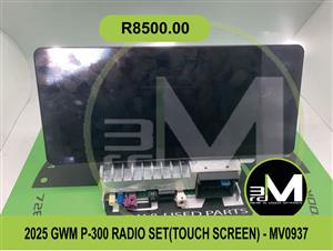 RADIO SET (TOUCH SCREEN) GWM P-300