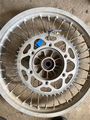 Suzuki RMZ 250. Meyerton bike scrapyard new and secondhand spares.