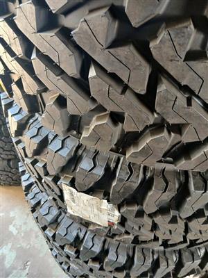 4x 37x12.50x20 Yokahama Muds NUUT