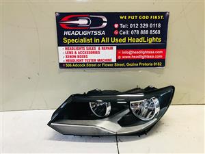 VW Tiguan left side standard headlight 