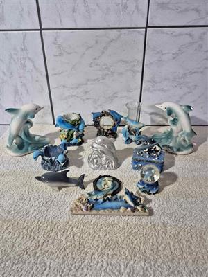 Small dolphin ornaments collection for