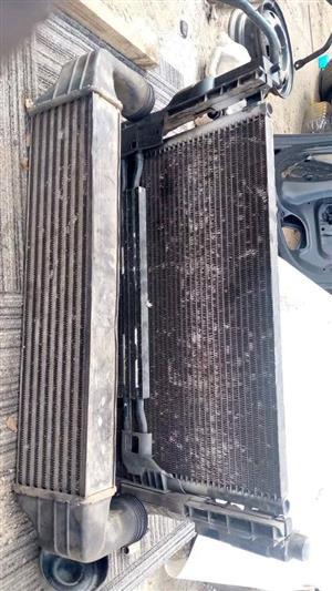 Bmw X3 E83 intercooler &  Condenser for sale