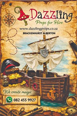 Pirate Ship FOR HIRE 