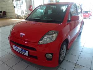 2008 Daihatsu  sirion 1.3 sport automatic Red color petrol 105,000km 