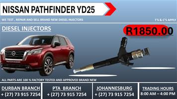 Nissan Patfinder yd25 Diesel Injectors 