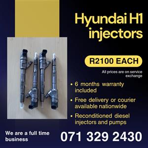 HYUNDAI H1 INJECTORS FOR SALE WITH WARRANTY 