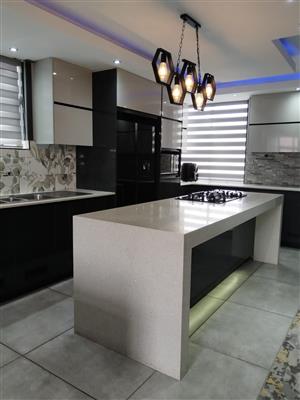 Kitchen and bedroom cupboards