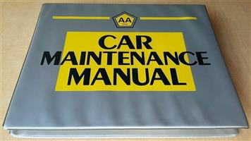 AA RSA Car Maintenance Manual file. 