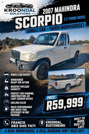 2007 Mahindra Scorpio 