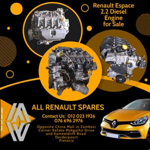 Renault Espace 2.2 Used Turbo Diesel Engine for Sale