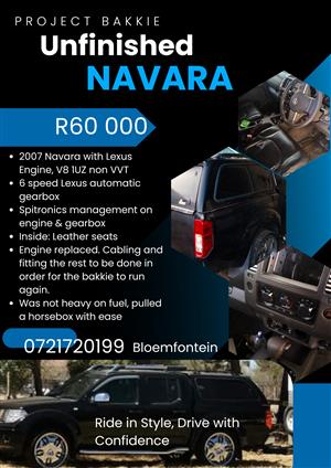 Unfinished project Navara