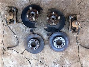 Honda Brio Wheel Bearing, Hub, Disc