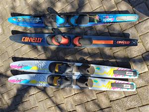 Stinger, Connely and Enforcer RM water ski's
