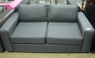 GREY 2 SEATER COUCH