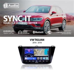 TT Audio 10″ replacement radio for VW Tiguan 2016 - 2018 (2K SCREEN)