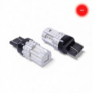 SMD LED Replacement Bulb - Type T20 7443 Wedge Red (Pair)