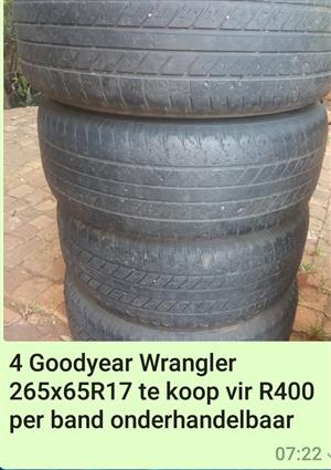4 Goodyear Te koop