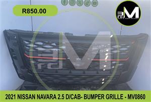BUMPER GRILLE - NISSAN NAVARA 2.5 D23 
