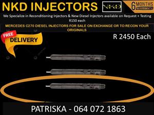 DIESEL INJECTORS FOR MERCEDES C270 FOR SALE