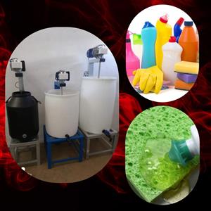 2. Detergent Mixer Groove Our mixing machines range from 50L to 2000L, each humm
