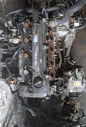 COMPLETE IMPORTED TOYOTA  RAV 4 1AZ TOP RAIL ENGINE FOR SALE