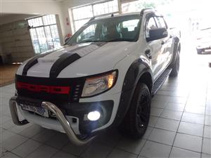 2015 Ford Ranger 3.2WILDTRACK Auto Double Cab white color Leather Seat Service Book Reverse Camera