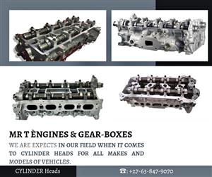 Engines Gearboxe Blocks Cylinder Heads Manifolds Crankshafts Camshafts  [hidden information