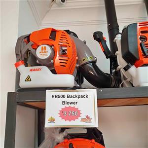 EB500 Backpack blower.  Gardens Road, HILLCREST.  CORNER OF INANDA ROAD.