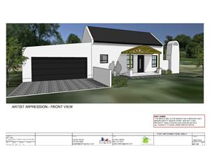 St Helena bay - Kapteinskloof  3 Bedroom Plot and Plan