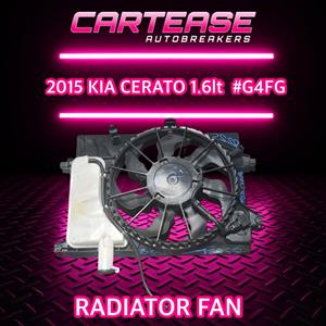 2015 Kia Cerato 1.6lt #G4FG Radiator Fan For Sale!!!