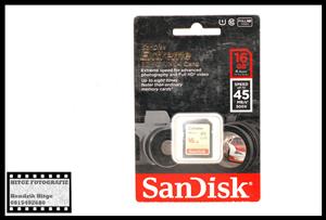 SanDisk Extreme 16GB SDHC - Class 10 @ 45MB/s