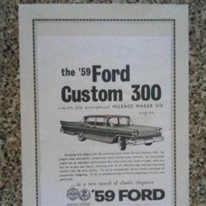 Ford 1959, original picture