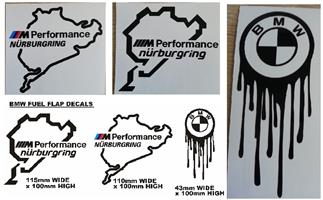 BMW Fuel flap graphics / decals / vinyl cut stickers