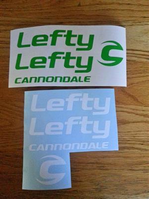 Cannondale Bicycle frame decals stickers graphics